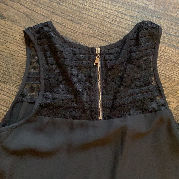 Papermoon Stitch Fix Black Tank Blouse XSP EUC - Picture 7 of 7